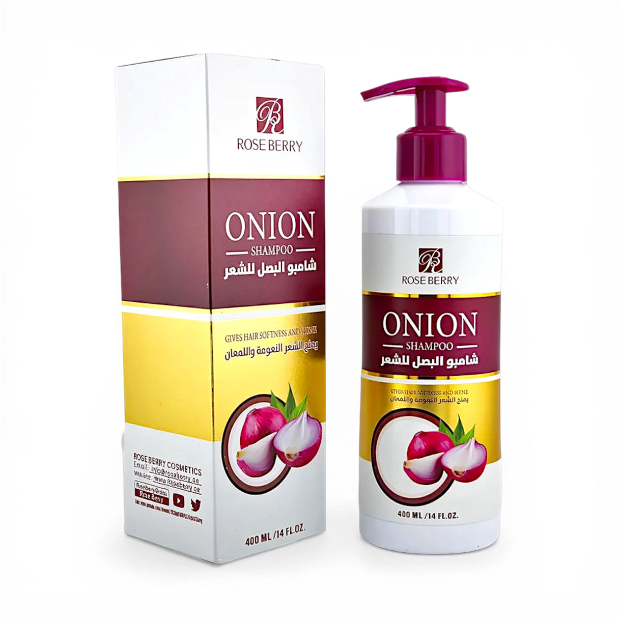 rose berry onion shampoo 400ml hs1122 china
