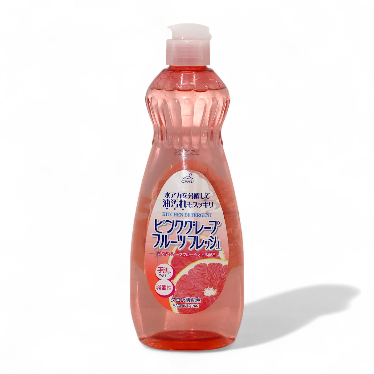 watch out kitchen dishwashing liquid pink grapefruit 600g japan