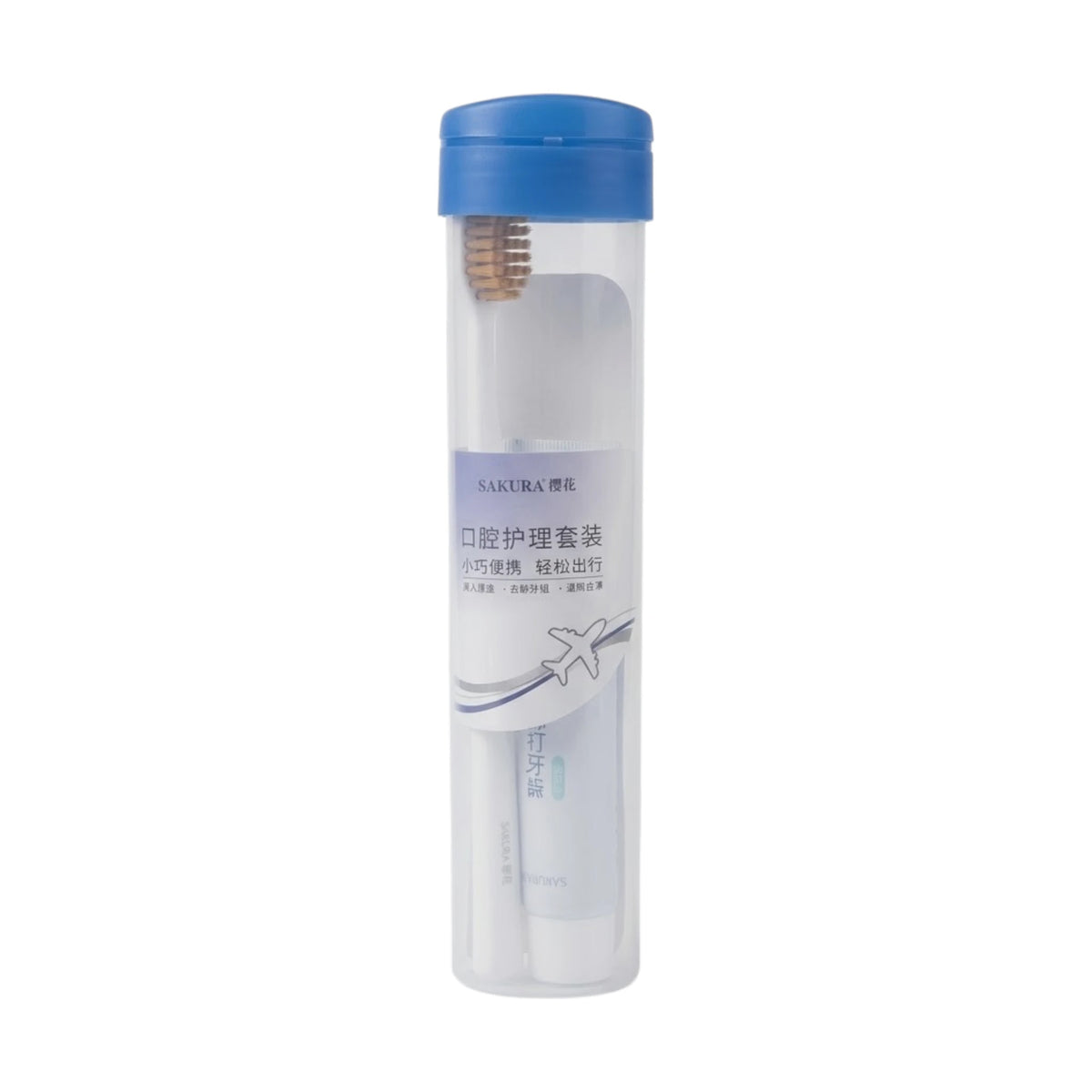 sakura tooth brush + toothpaste travel kit s-928 china
