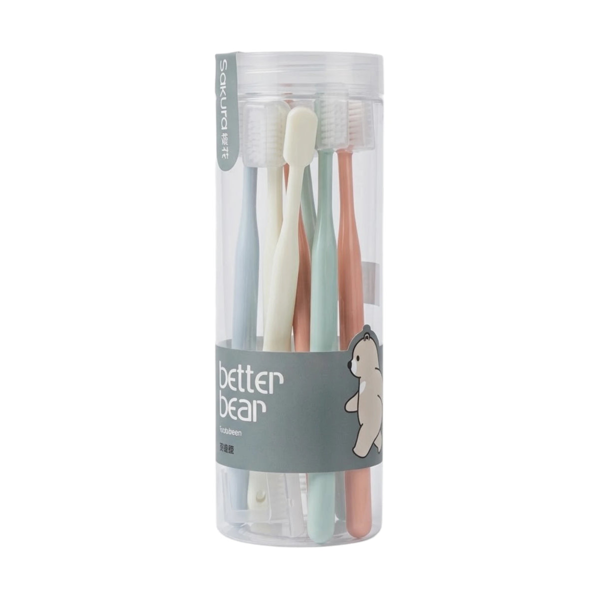 sakura tooth brush 8pc jar f-201 china