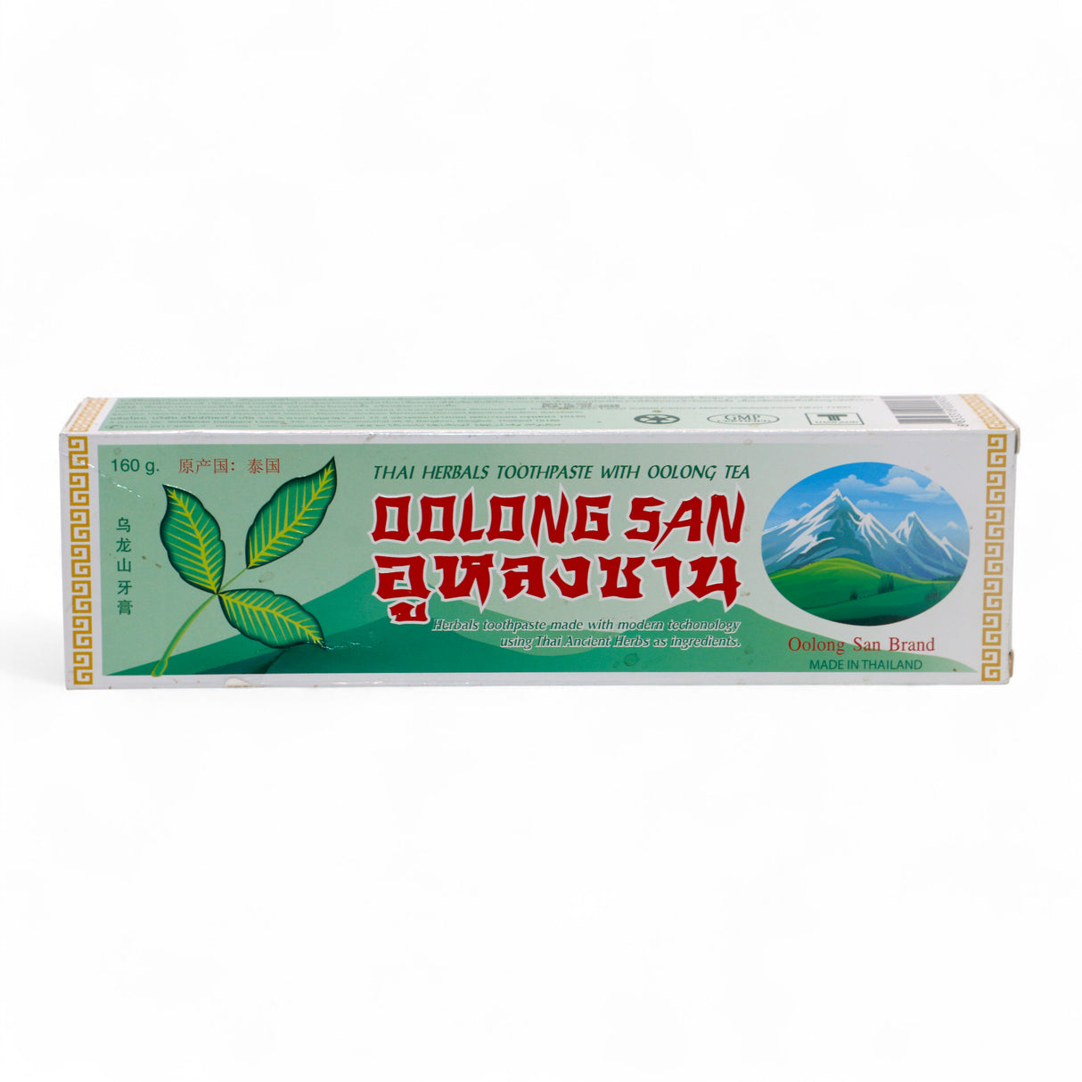 oolong san herbal tooth paste with oolong tea 160g thailand