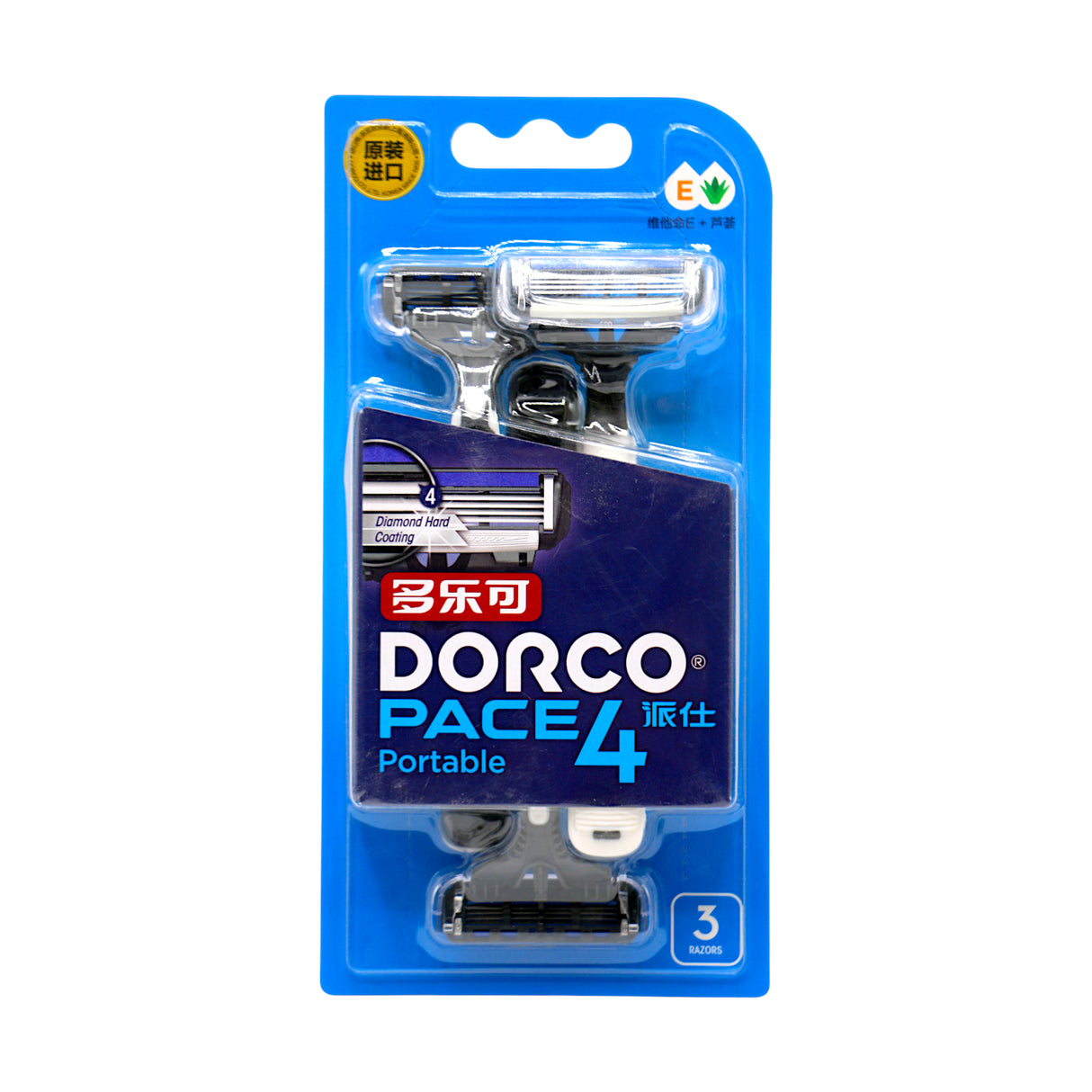 dorco pace 4 razor 3pc