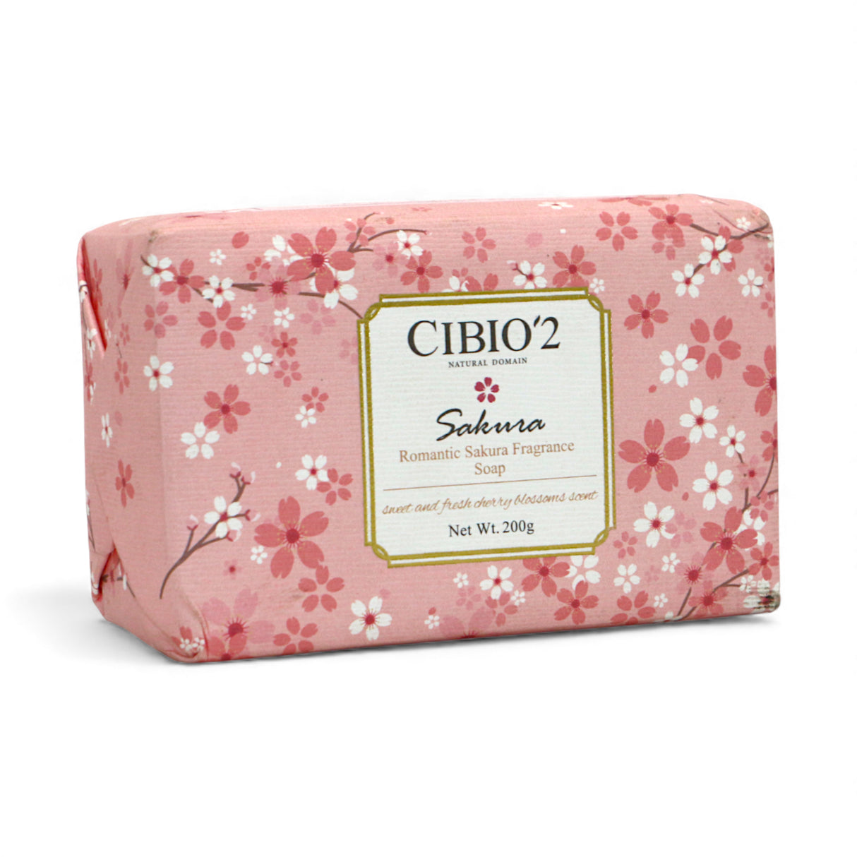 cibio 2 soap sakura 200g thailand