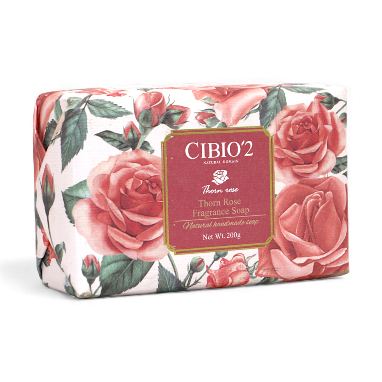 cibio 2 soap thorn rose 200g thailand