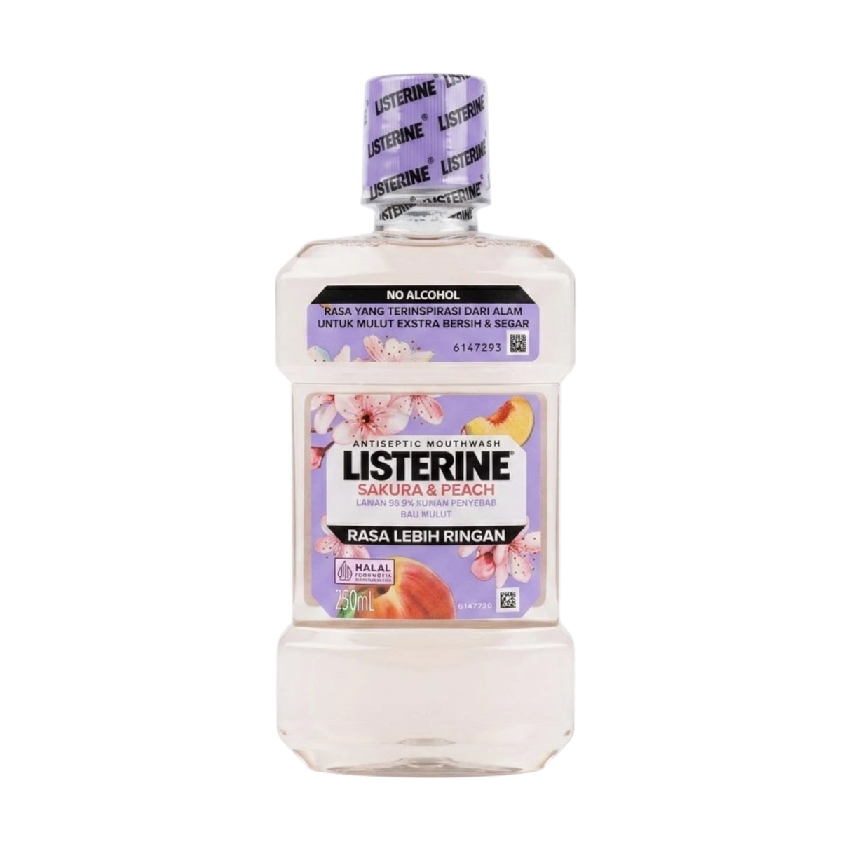listerine mouth wash sakura & peach 250ml tha                                   i