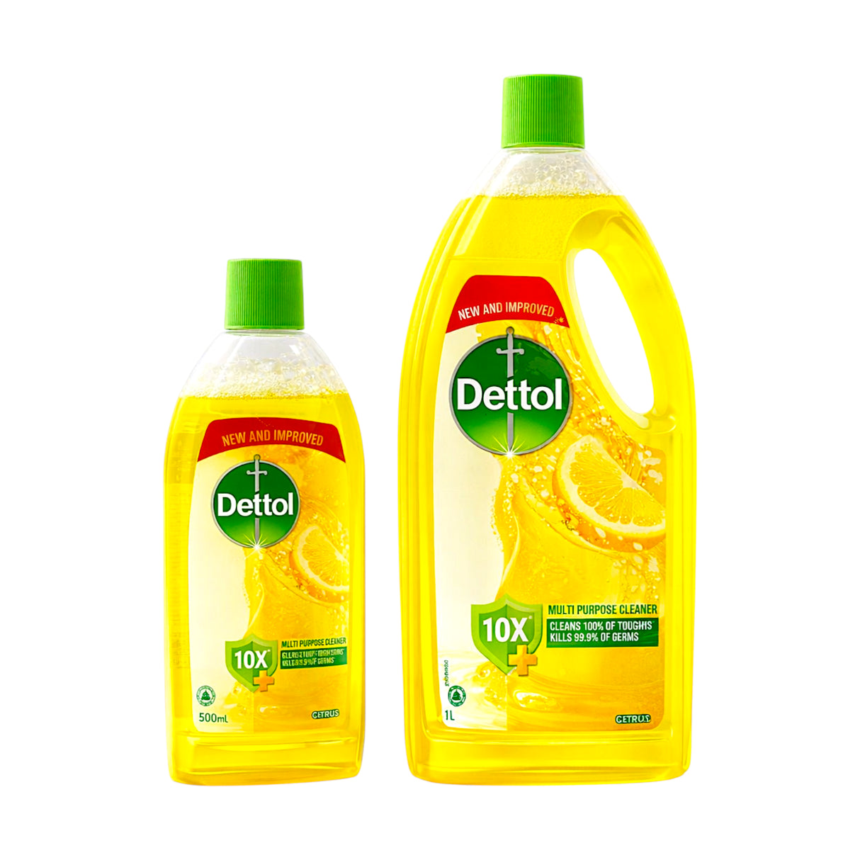 dettol multi purpose cleaner citrus promo 2p+500ml