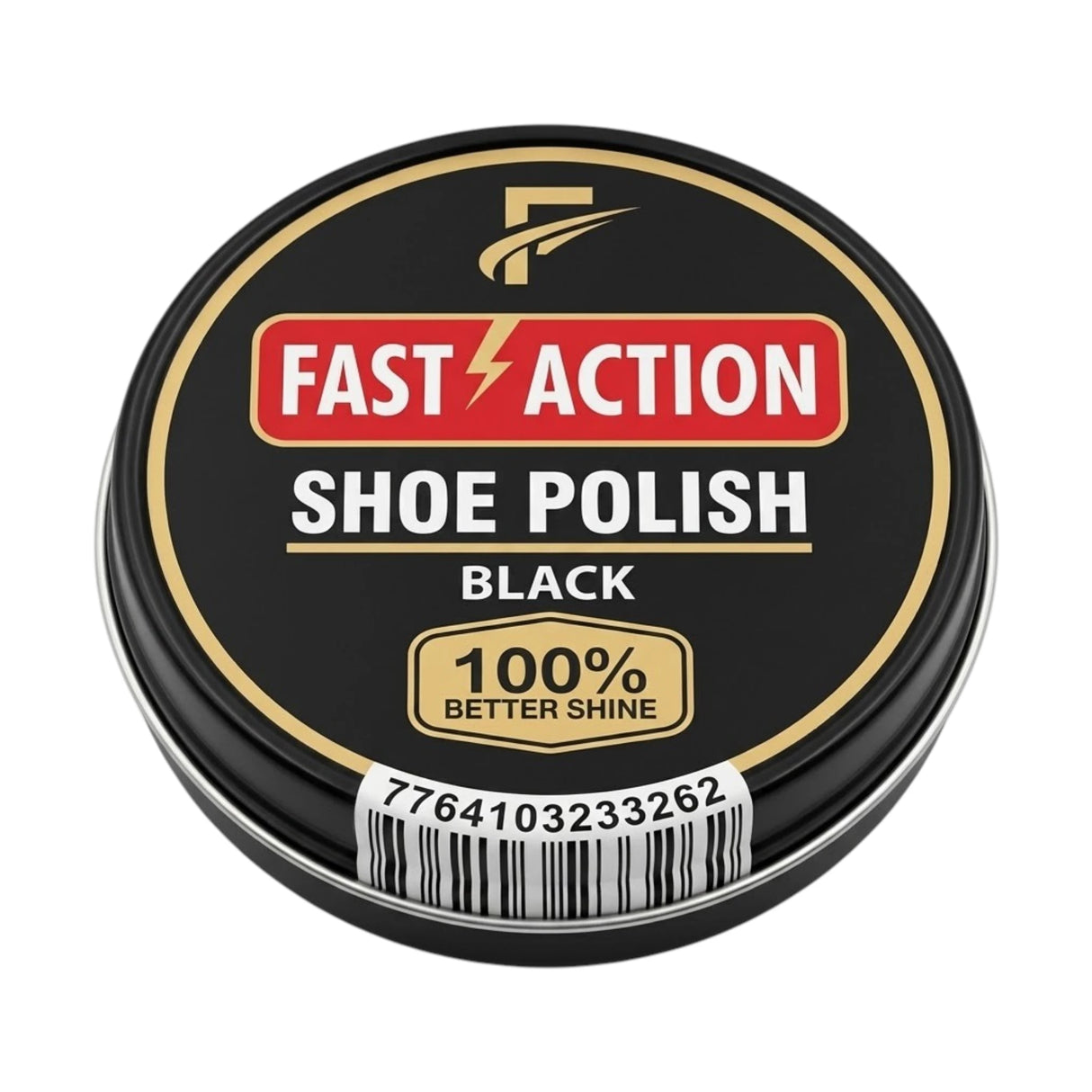 fast action shoe polish black 50g