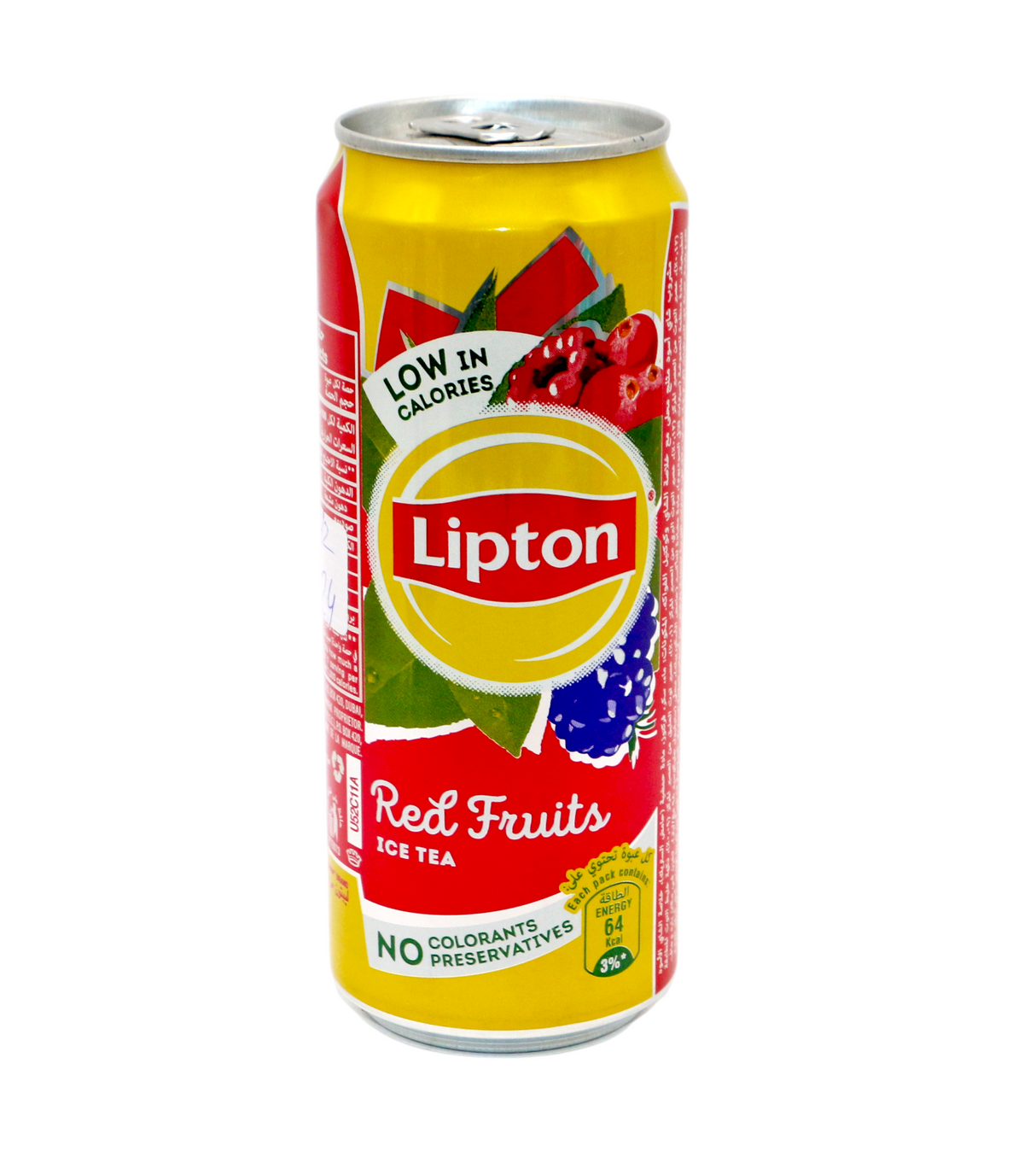 lipton drink zero sugar ice red fruits 320ml uae