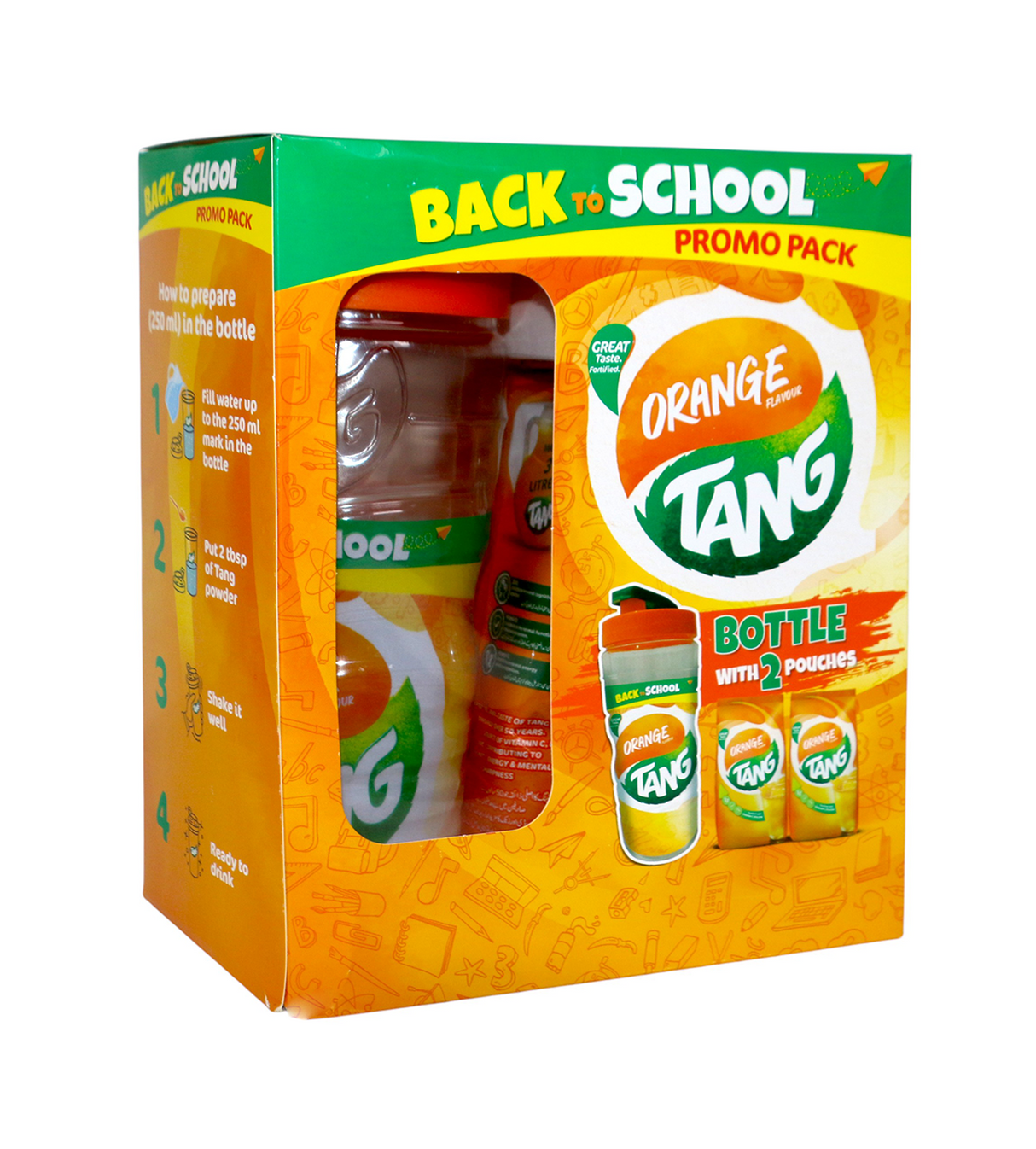 tang orange promo pack 2x375g