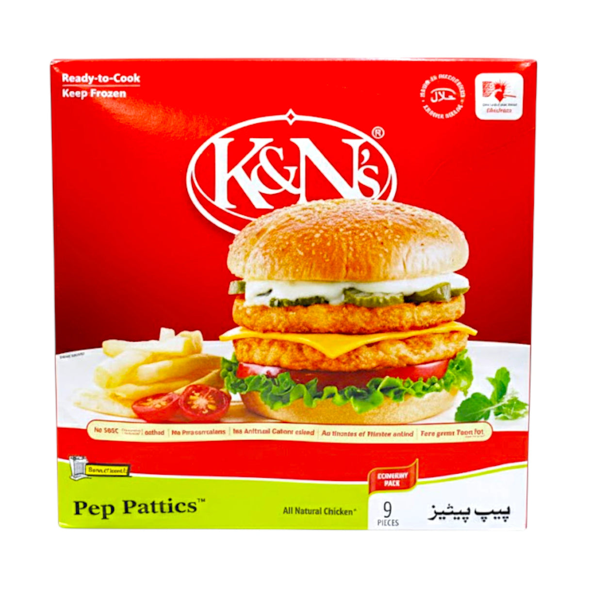 K&N PEP PETTIES ECONOMY 850g 9PC