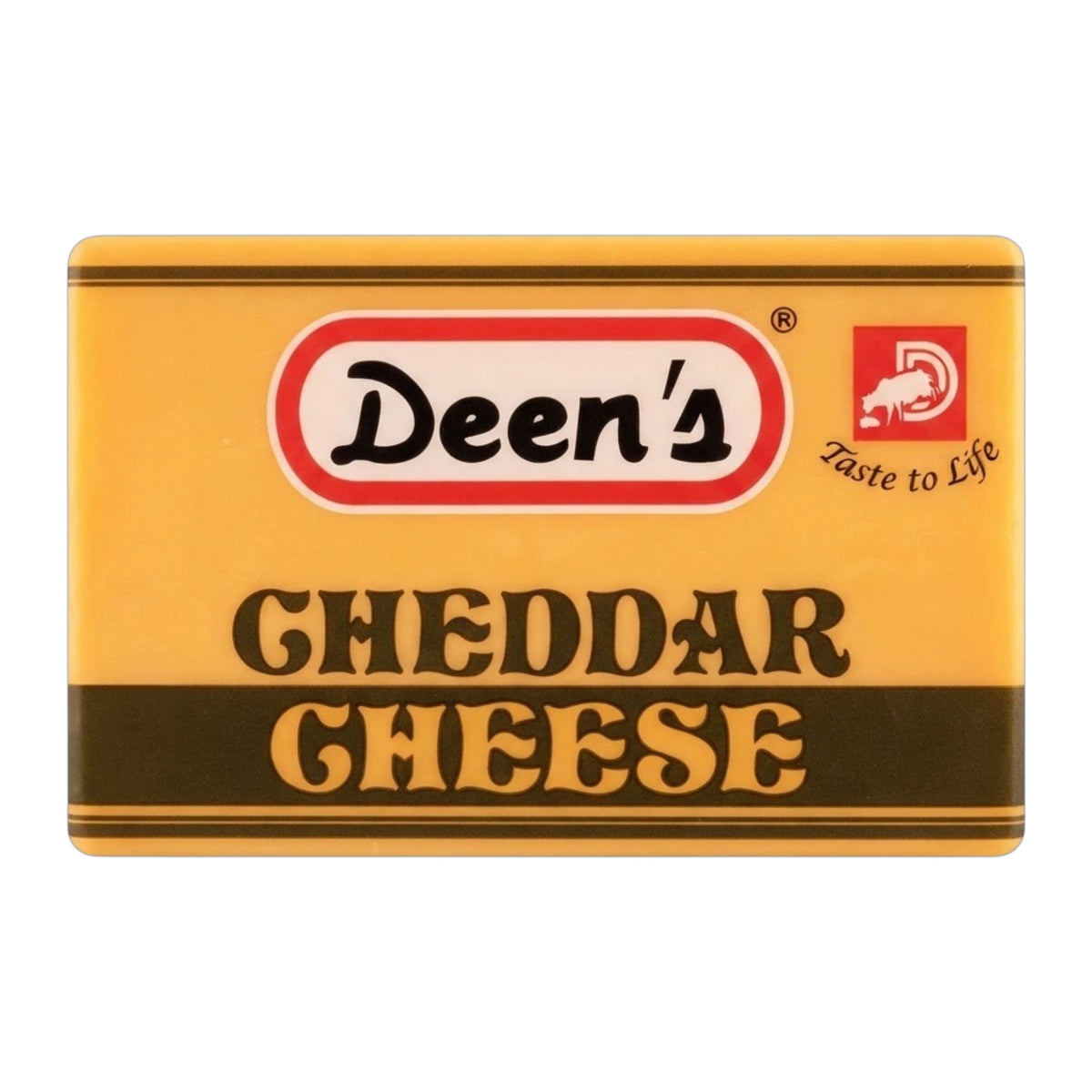 deens cheese cheddar 907g