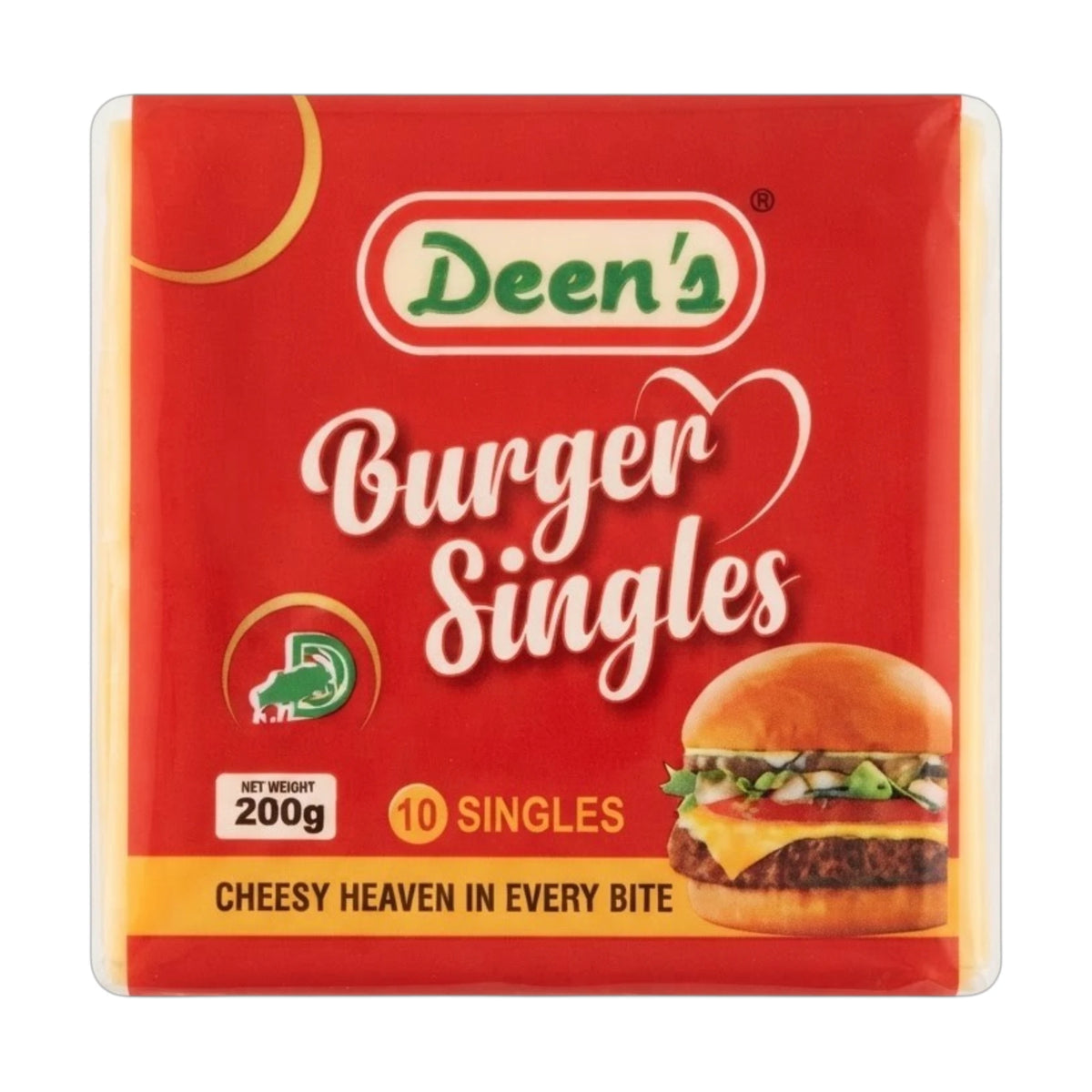 deens cheese burger 200g