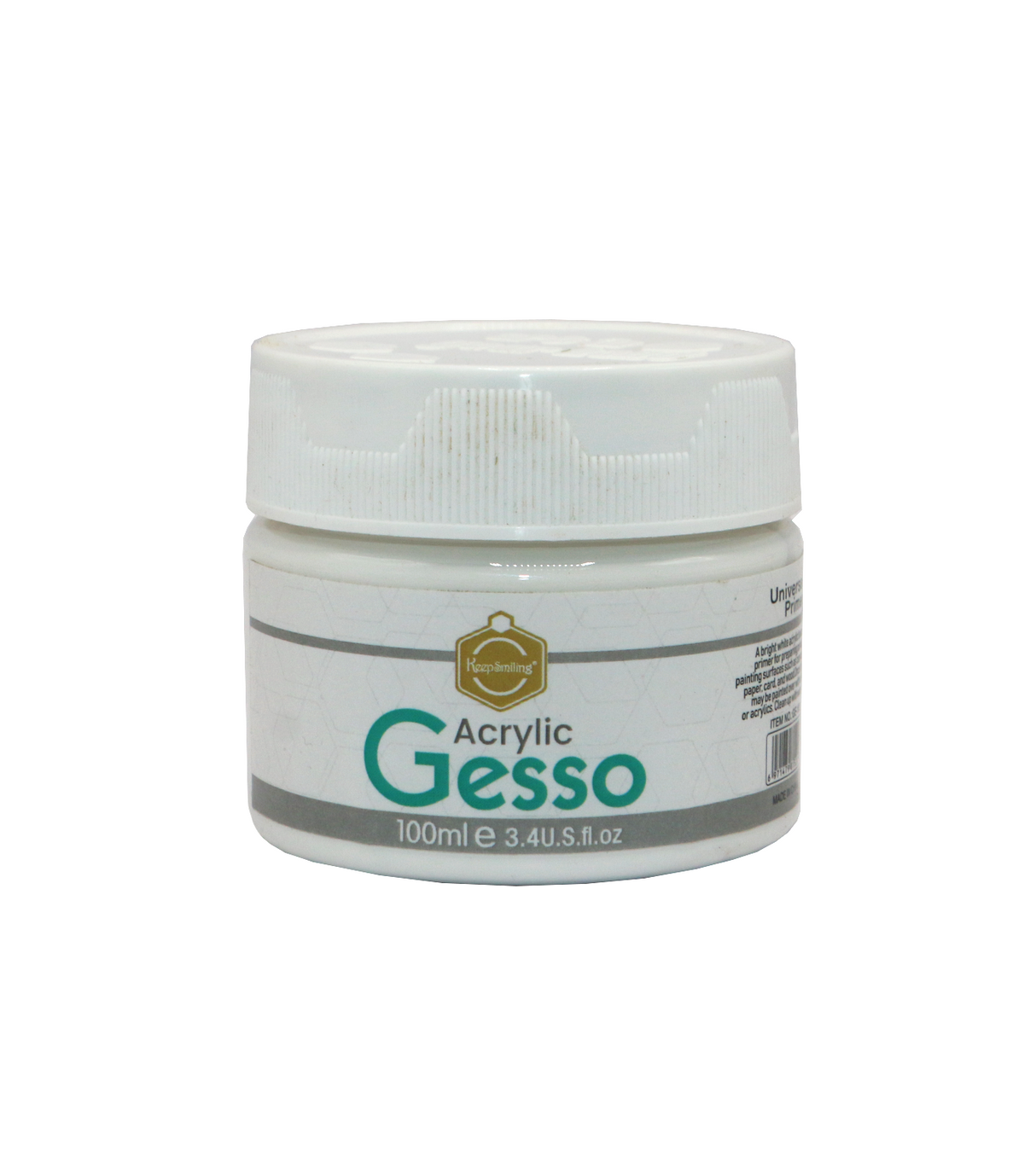 keep smiling acrylic gesso 100ml