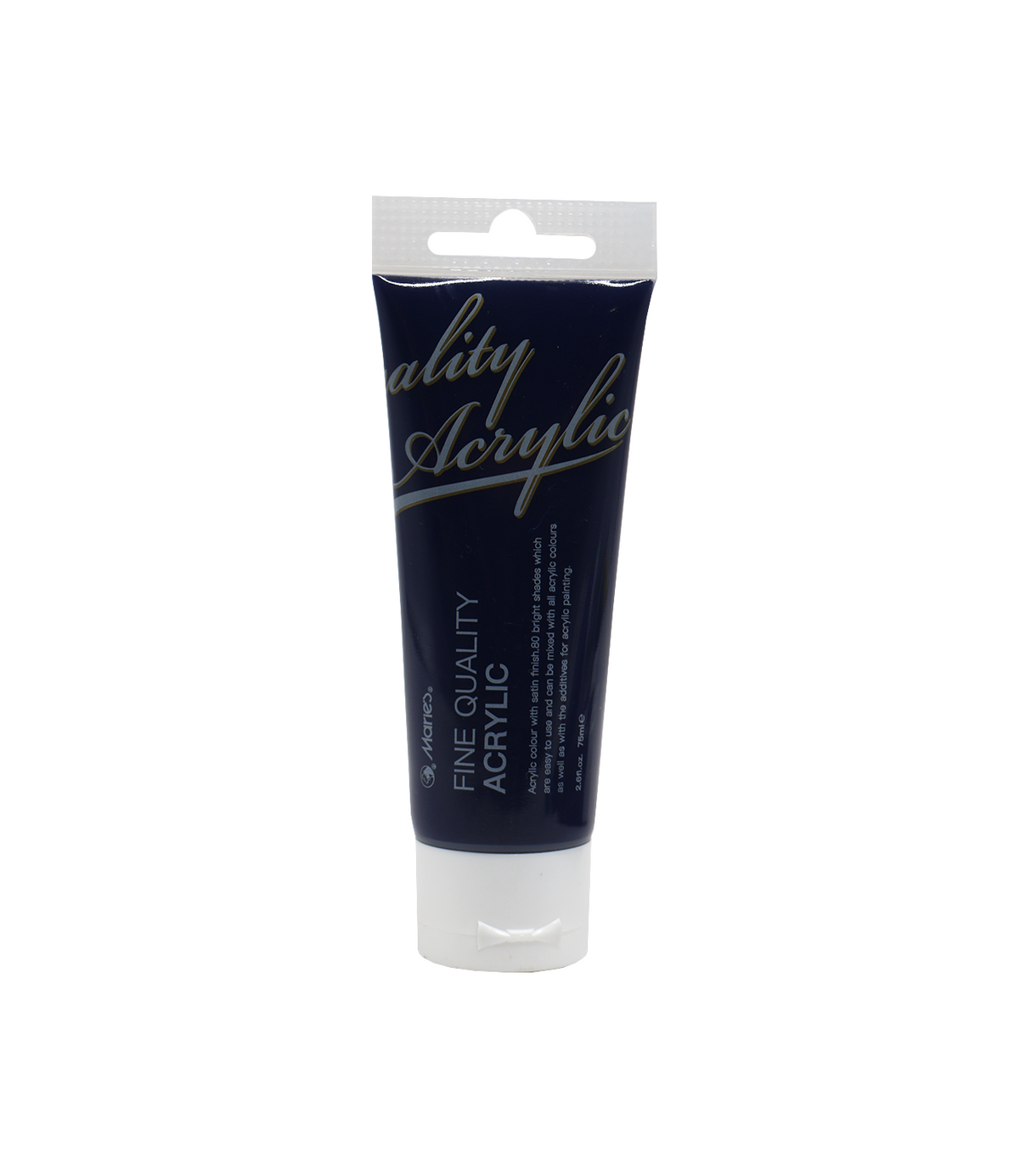 maries acrylic paint 75ml prussian blue 445
