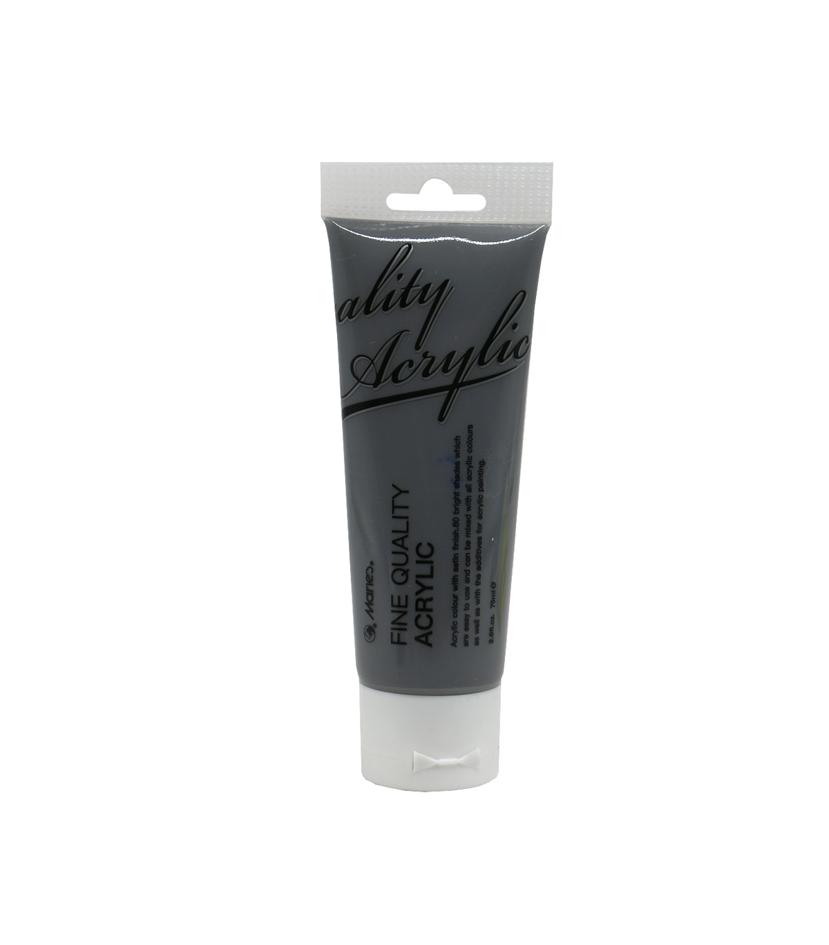 maries acrylic paint 75ml grey deep 785