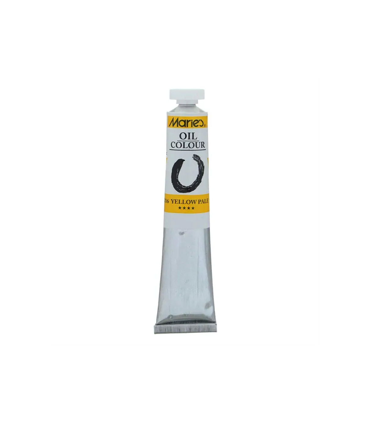 maries oil color paint tube 50ml yellow mid 227