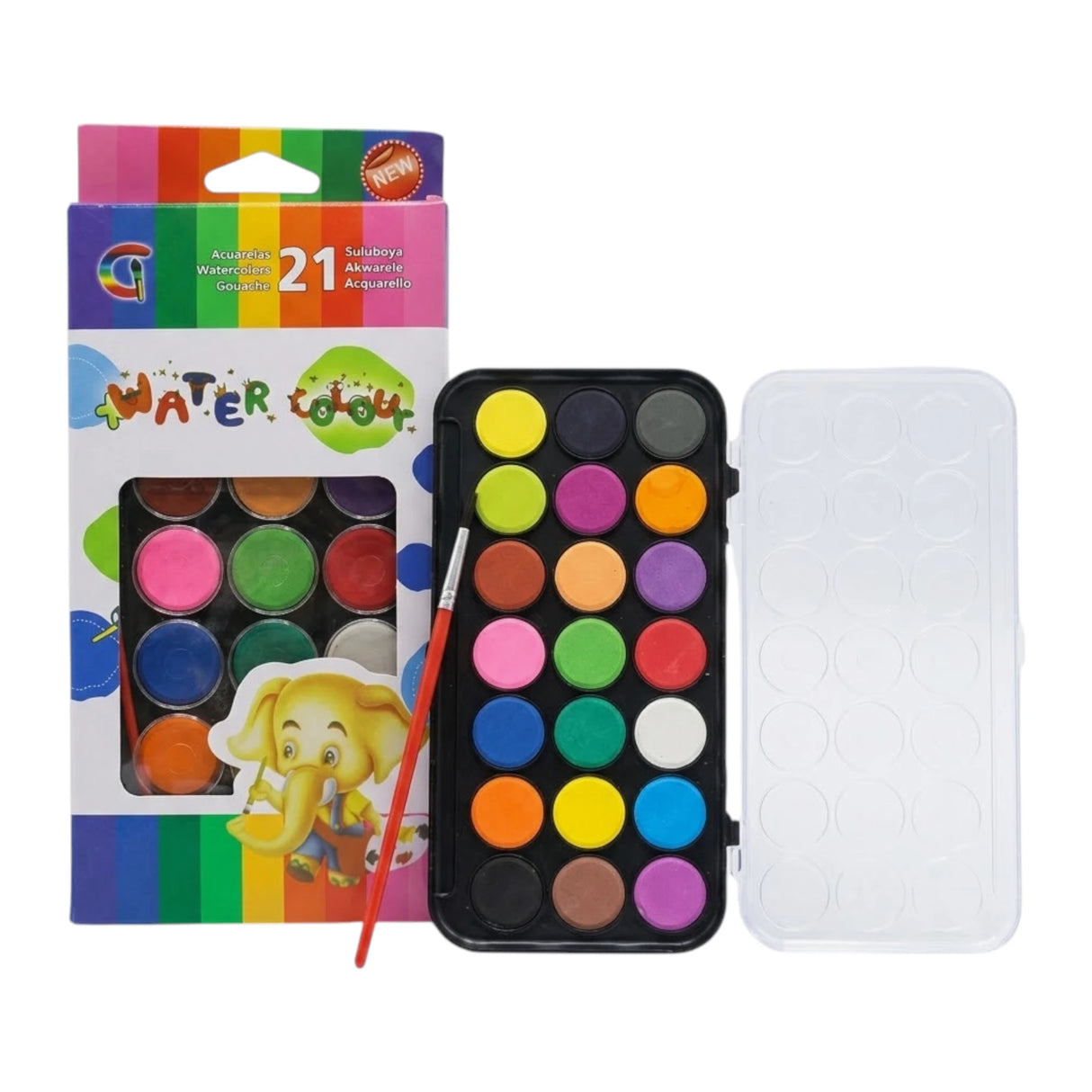 aquarelle water color 21pc 6021
