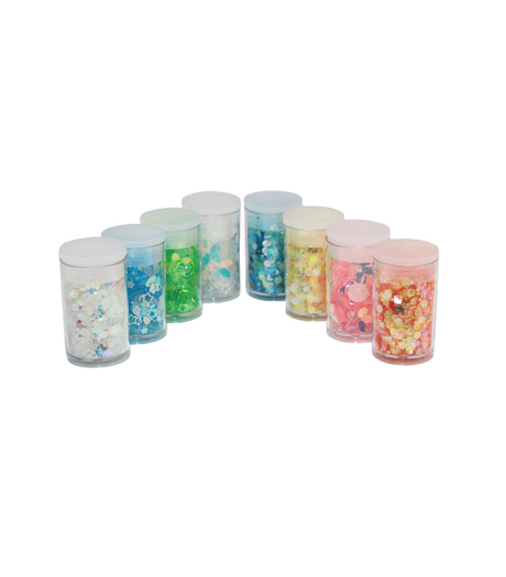 art and craft confetti bottle 8pc china 92090