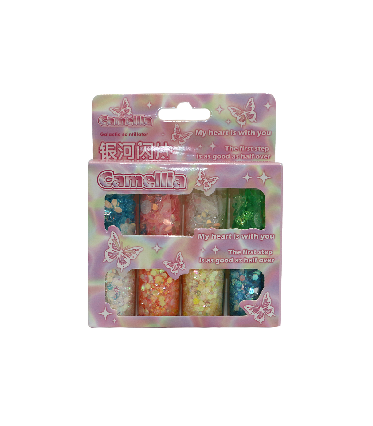 art and craft confetti bottle 8pc china 92090