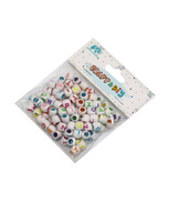 art and craft plastic alphabet beads