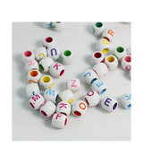 art and craft plastic alphabet beads