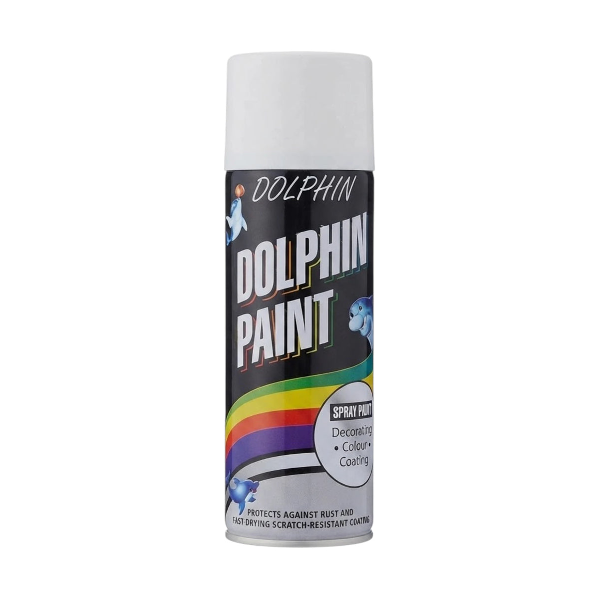 dolphin spray paint white color 400ml