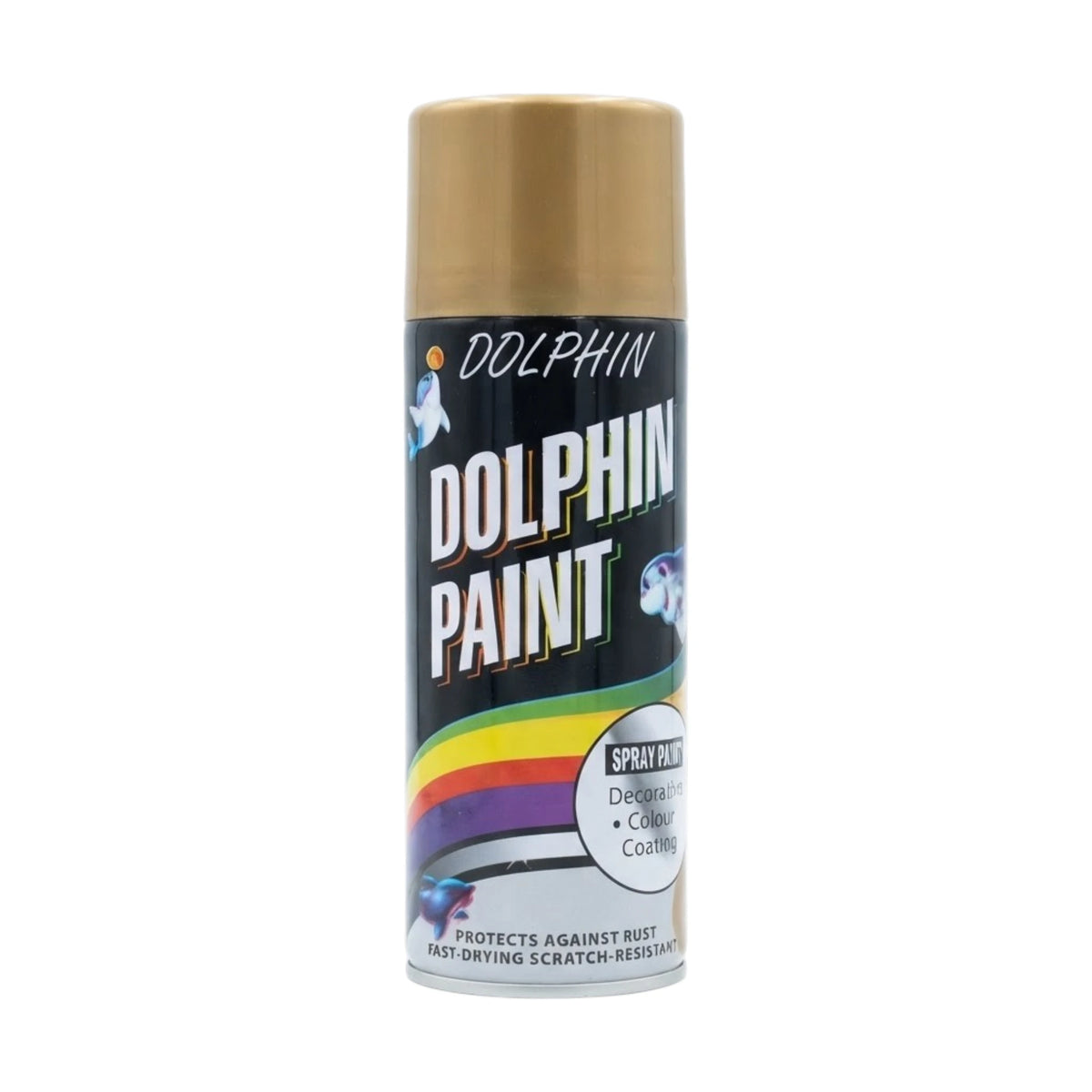 dolphin spray paint gold 35 400ml