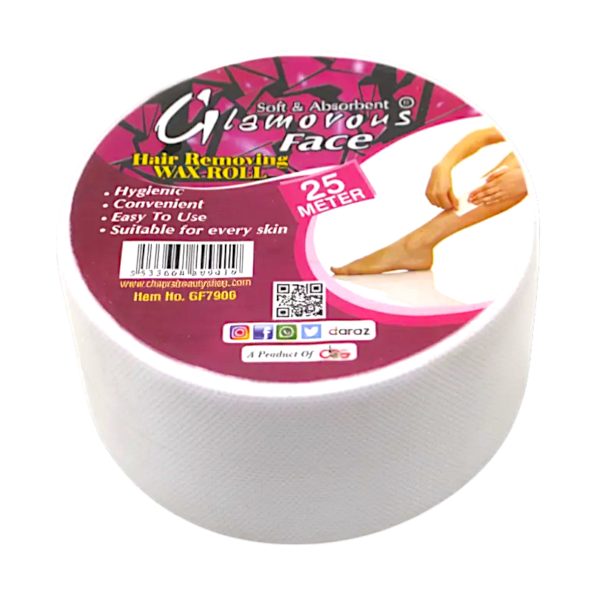 glamorous wax roll 25m gf-7906