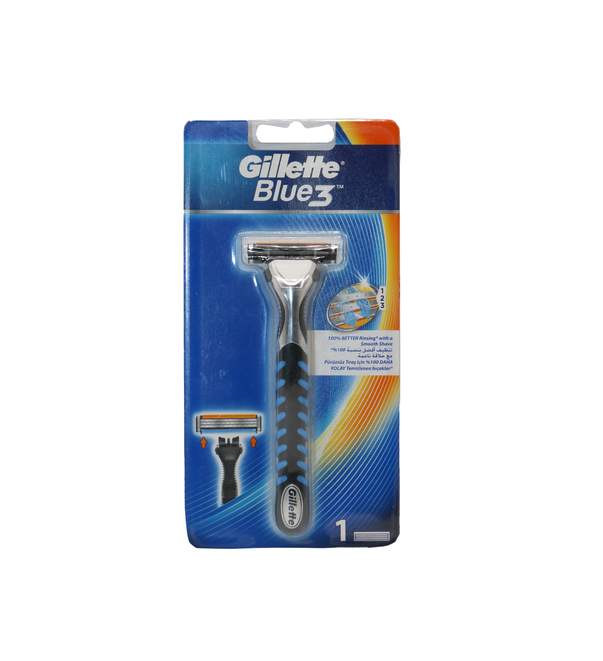 gillette razor blue 3