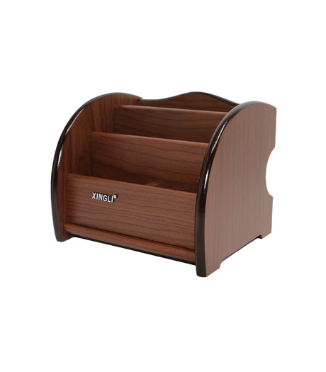 wooden pen holder xl-5032-2 wooden pencil vase 790g
