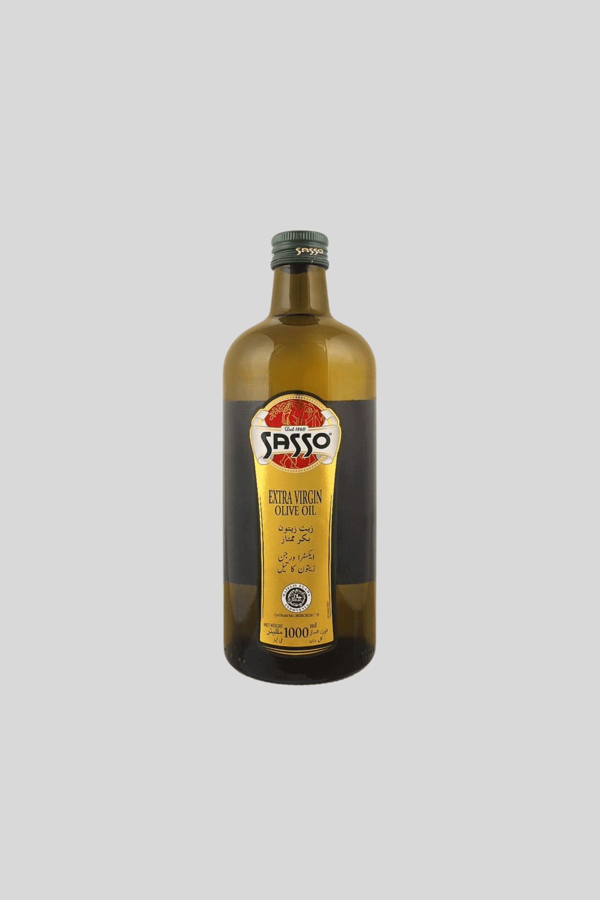 sasso extra virgin olive oil 1l bottle