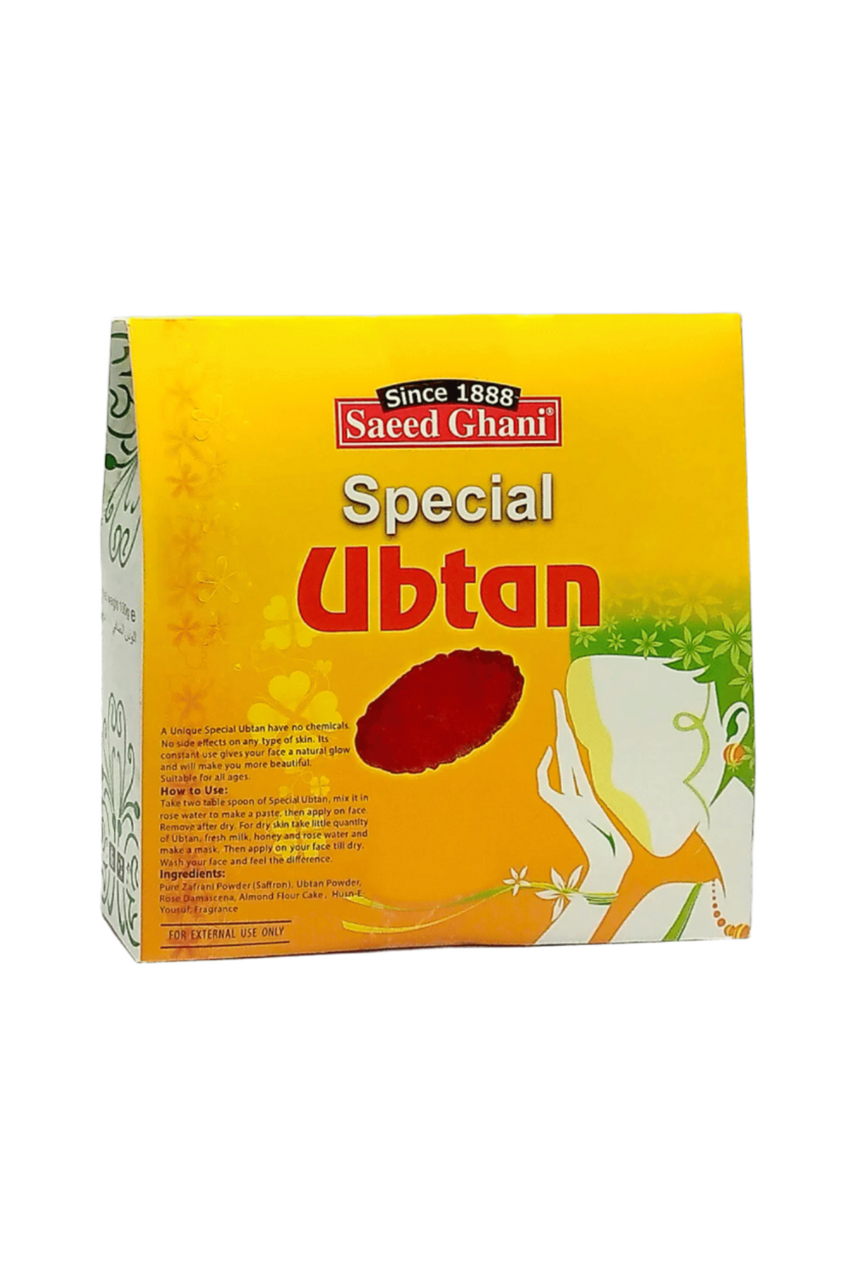 saeed ghani special ubtan 100g