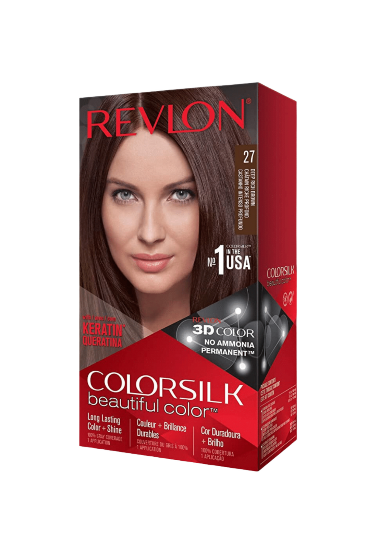 revlon hair color deep rich brown 27