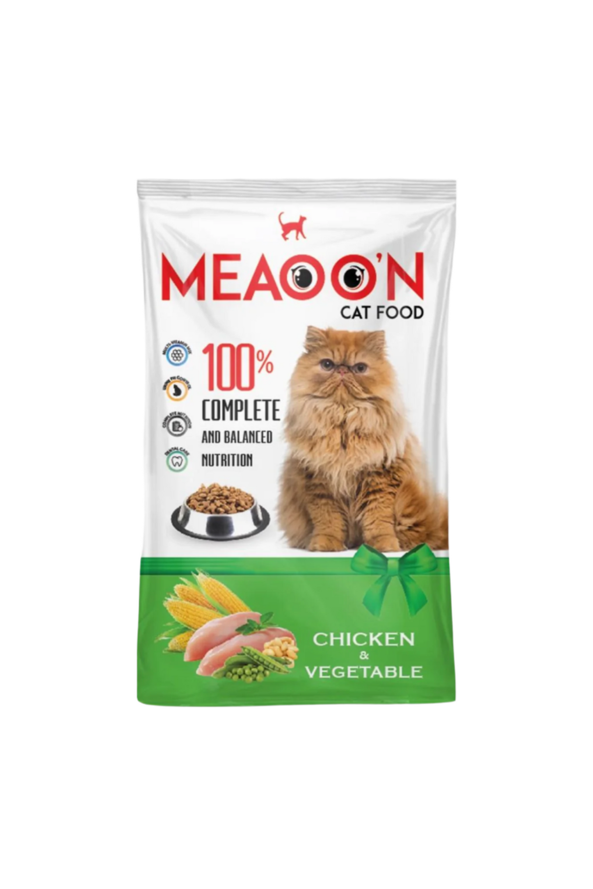 meaoon cat food chicken&vegetable 1kg