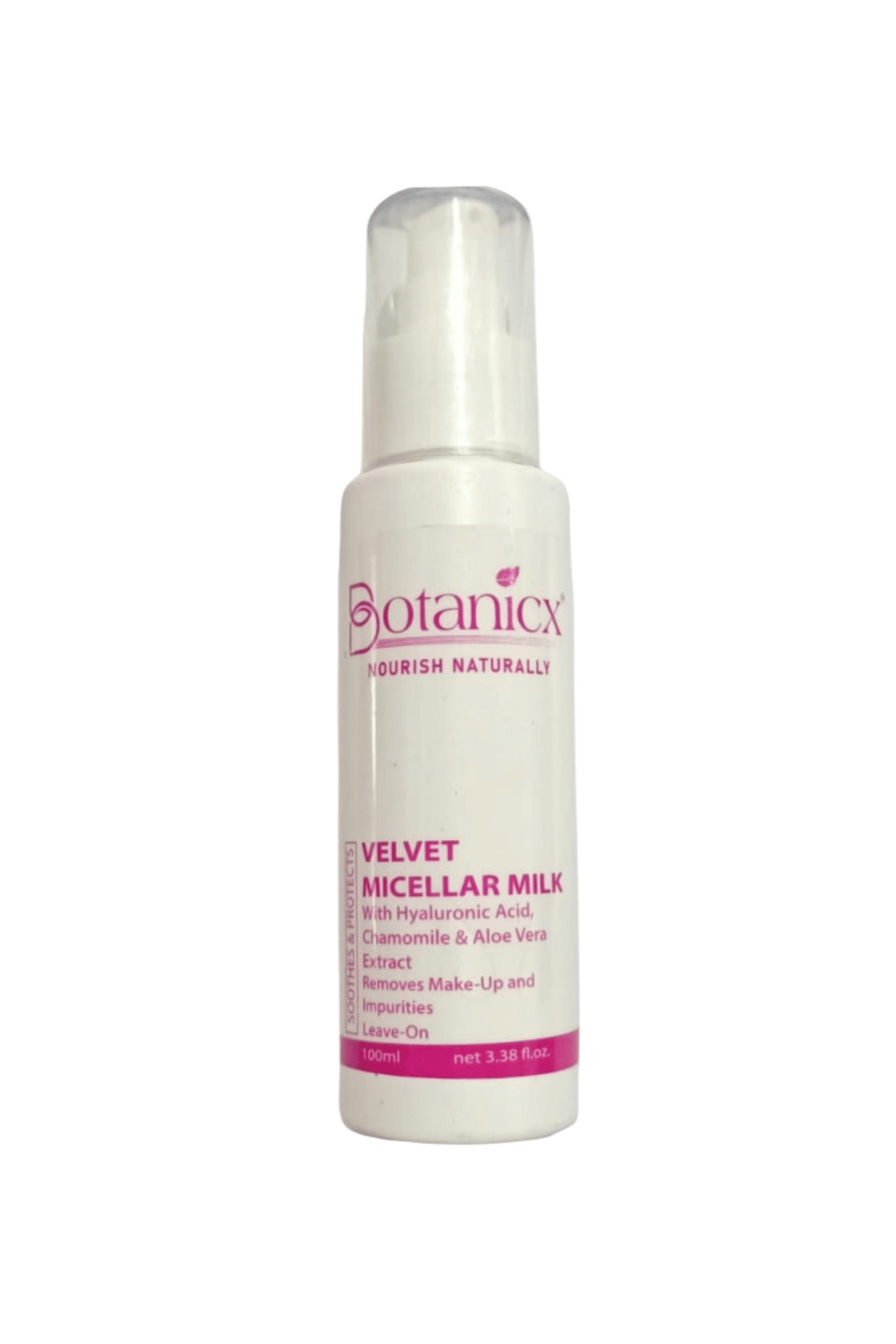 botanicx micellar milk velvet 100ml