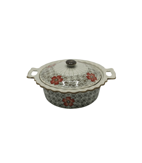 rf ceramic bowl & lid china