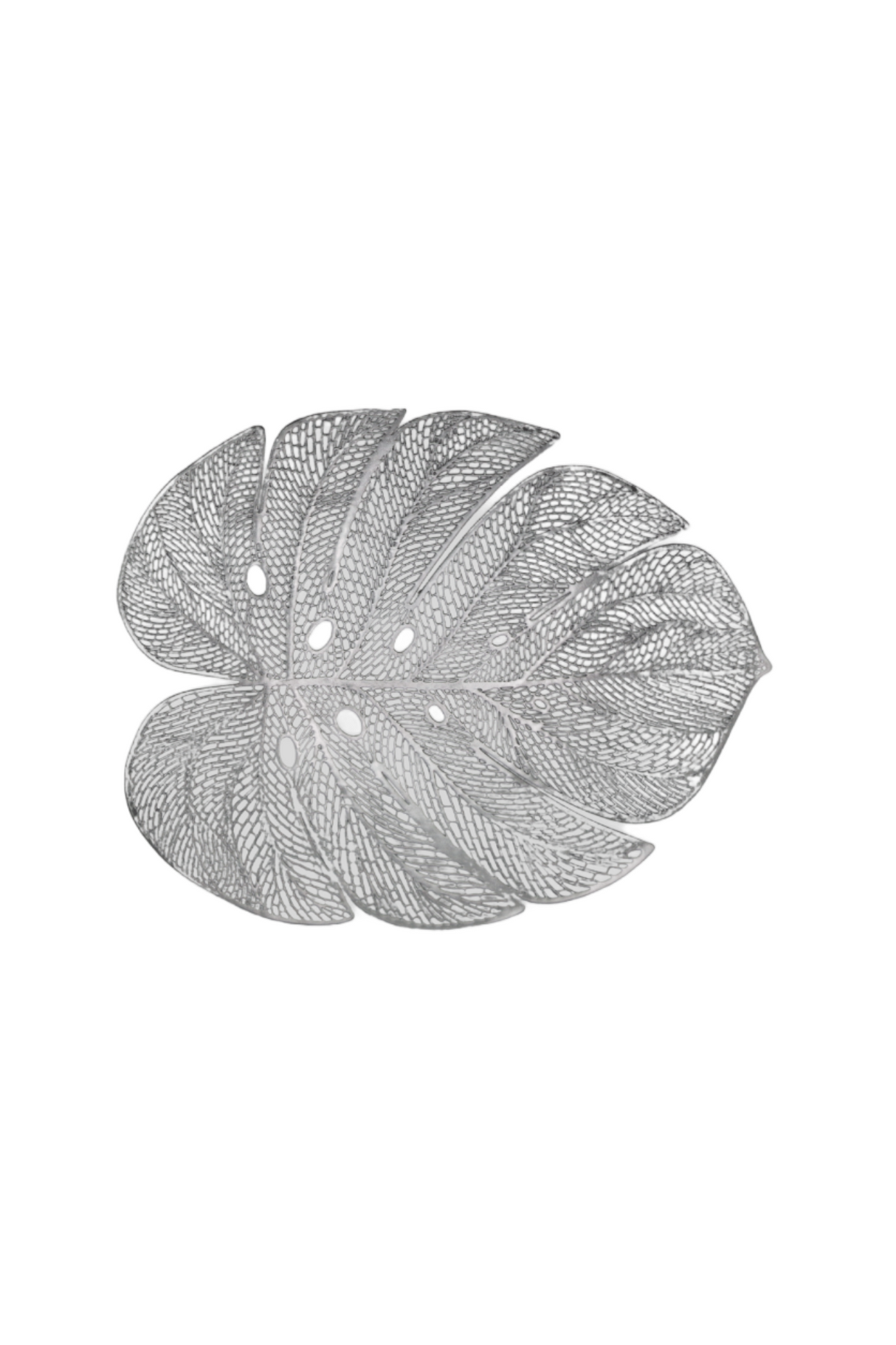table mat leaf golden 1pc