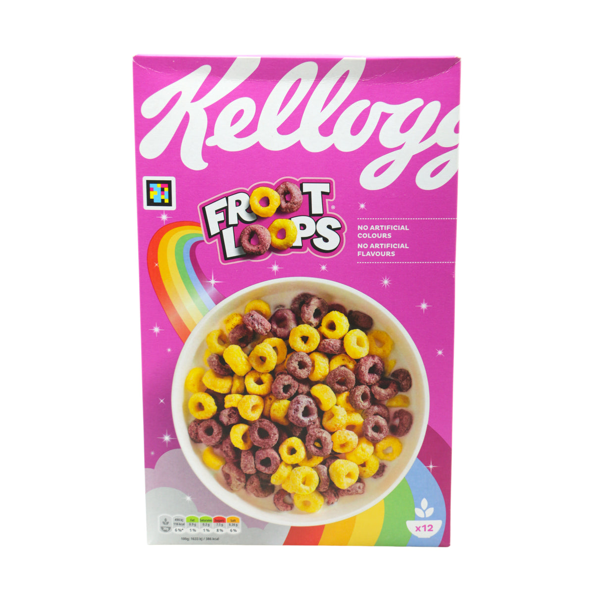 kelloggs cereal froot loops 375g