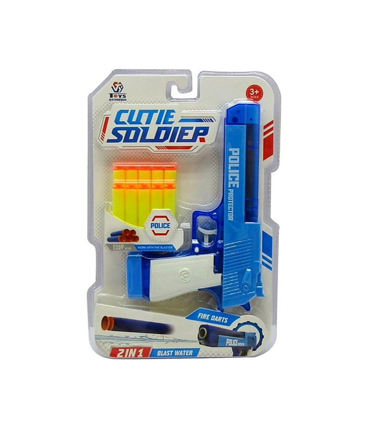 cutie soldier bullet gun 648-33