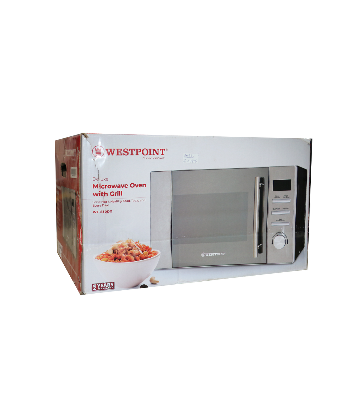 westpoint micro oven 830