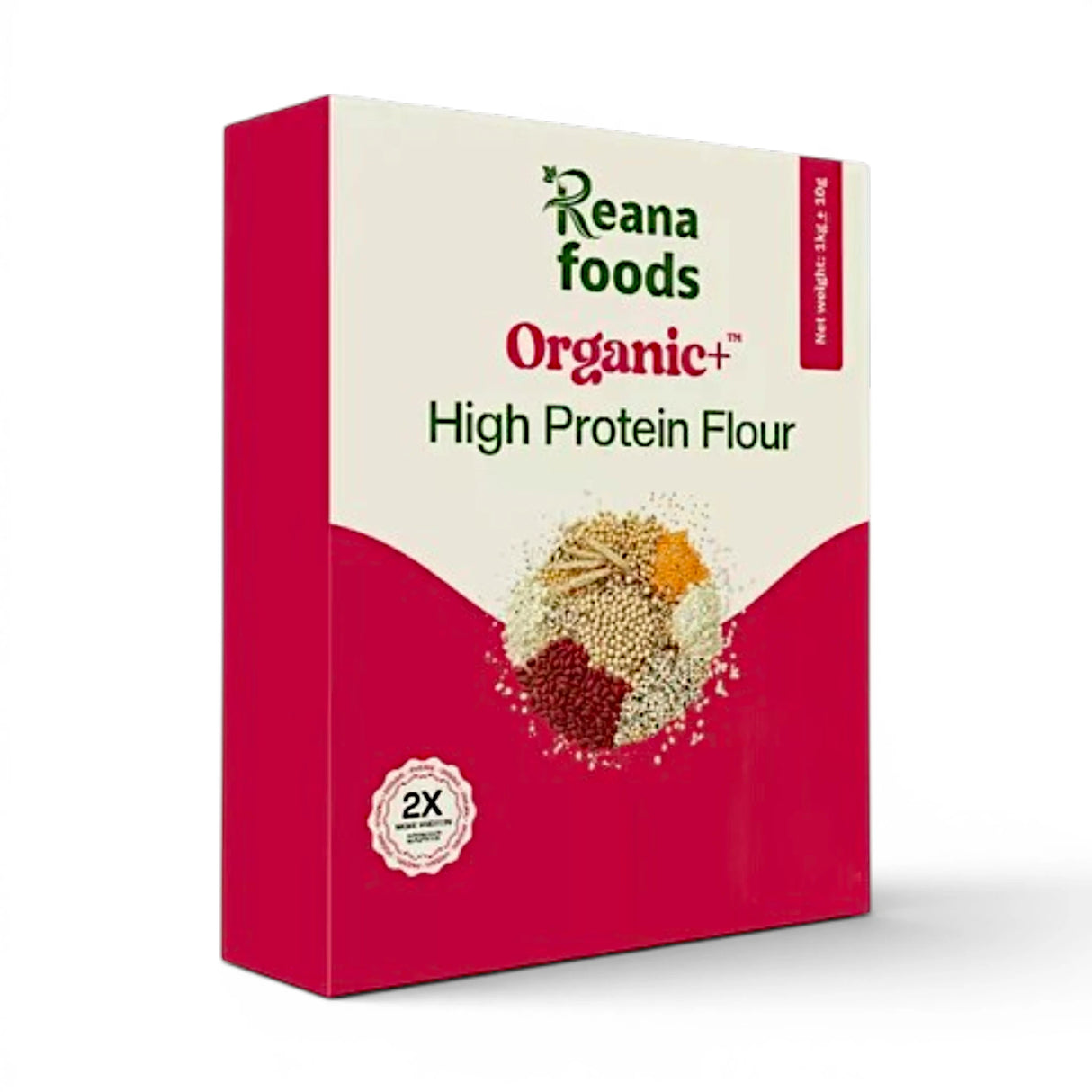reana foods organic high protein flour 1kg