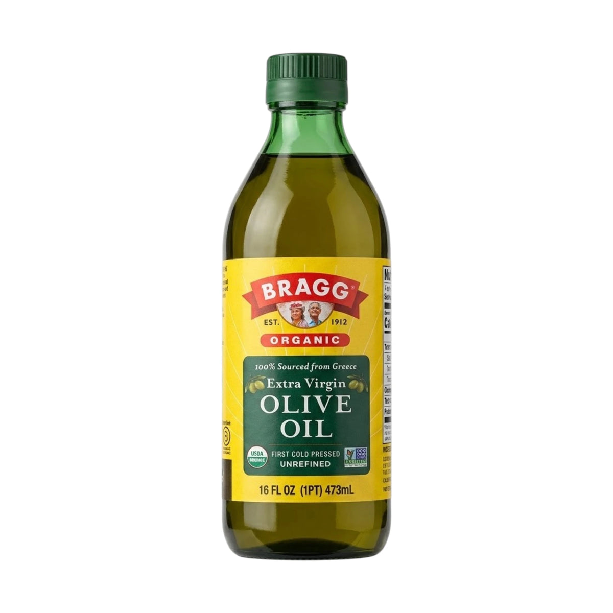 bragg organic olive oil extra virgin 473ml