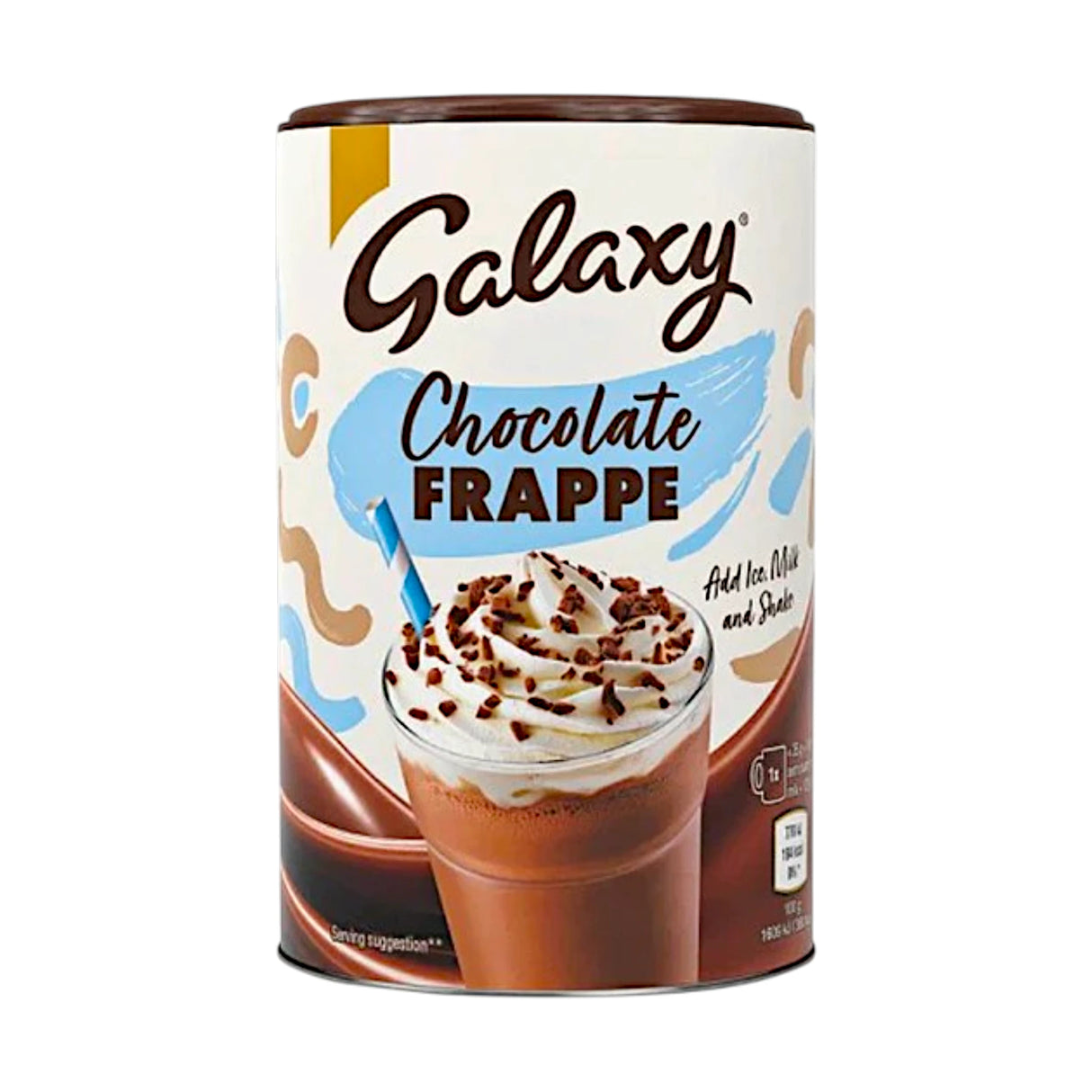 galaxy frappe powder chocolate 280g