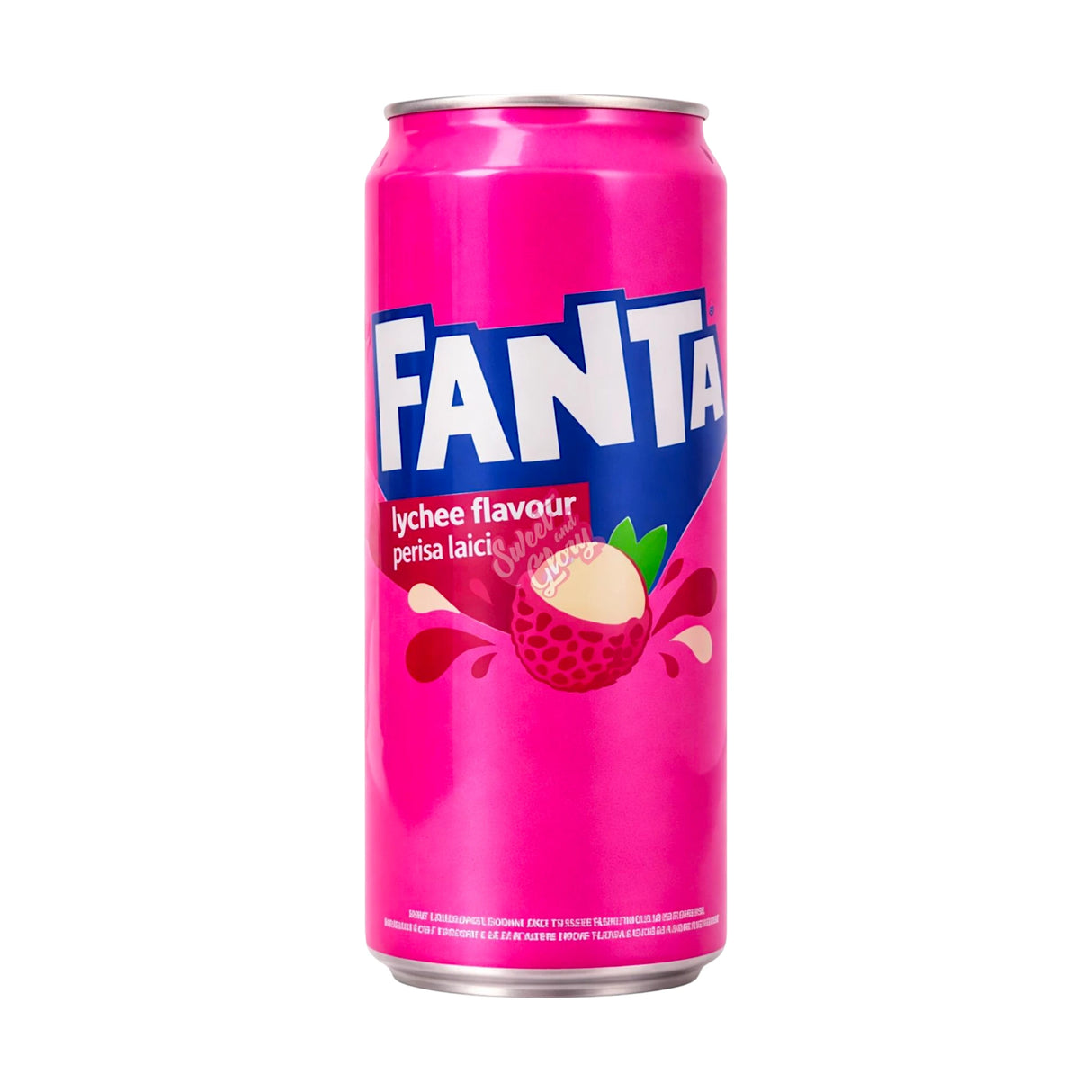 fanta lychee 320ml tin