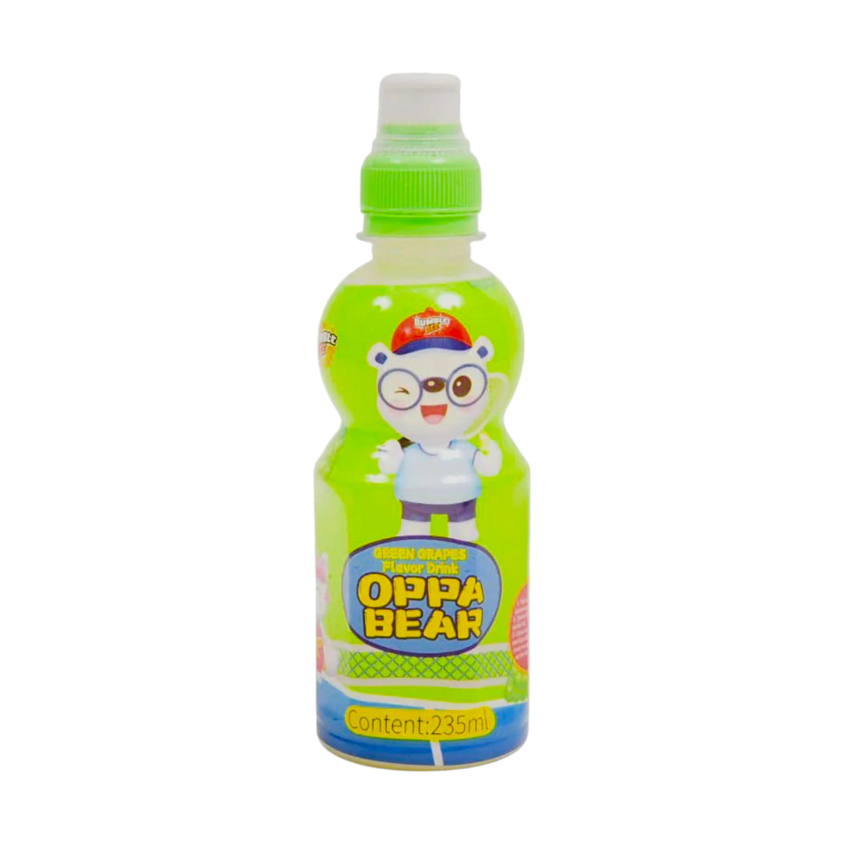 bumble bee oppa bear drink green grapes 235ml p.r.c