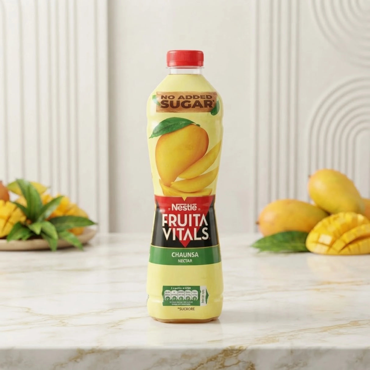 nestle juice fruita vitals chaunsa mango no sugar 1l