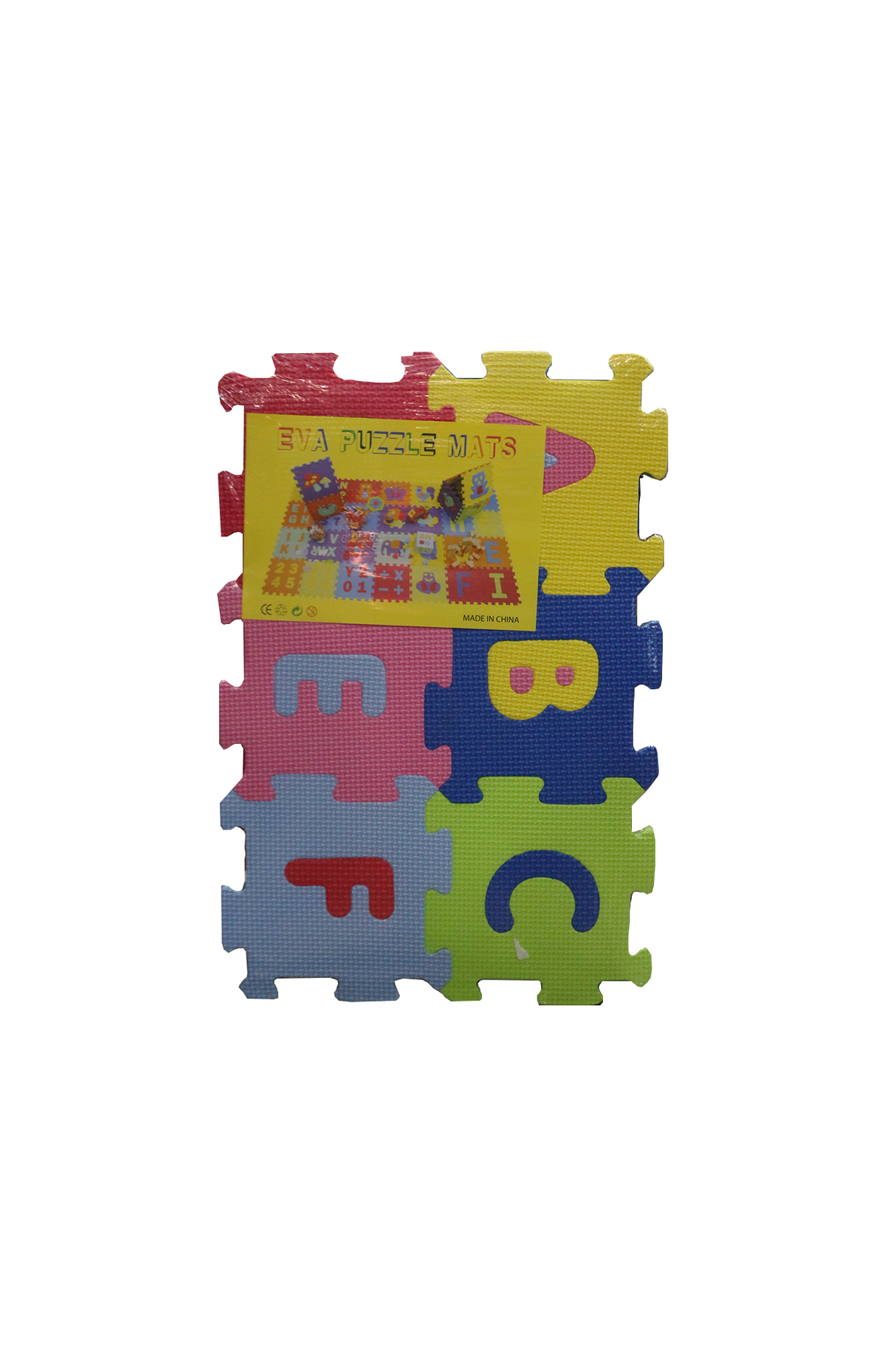 puzzle mat foam 17x17-mix