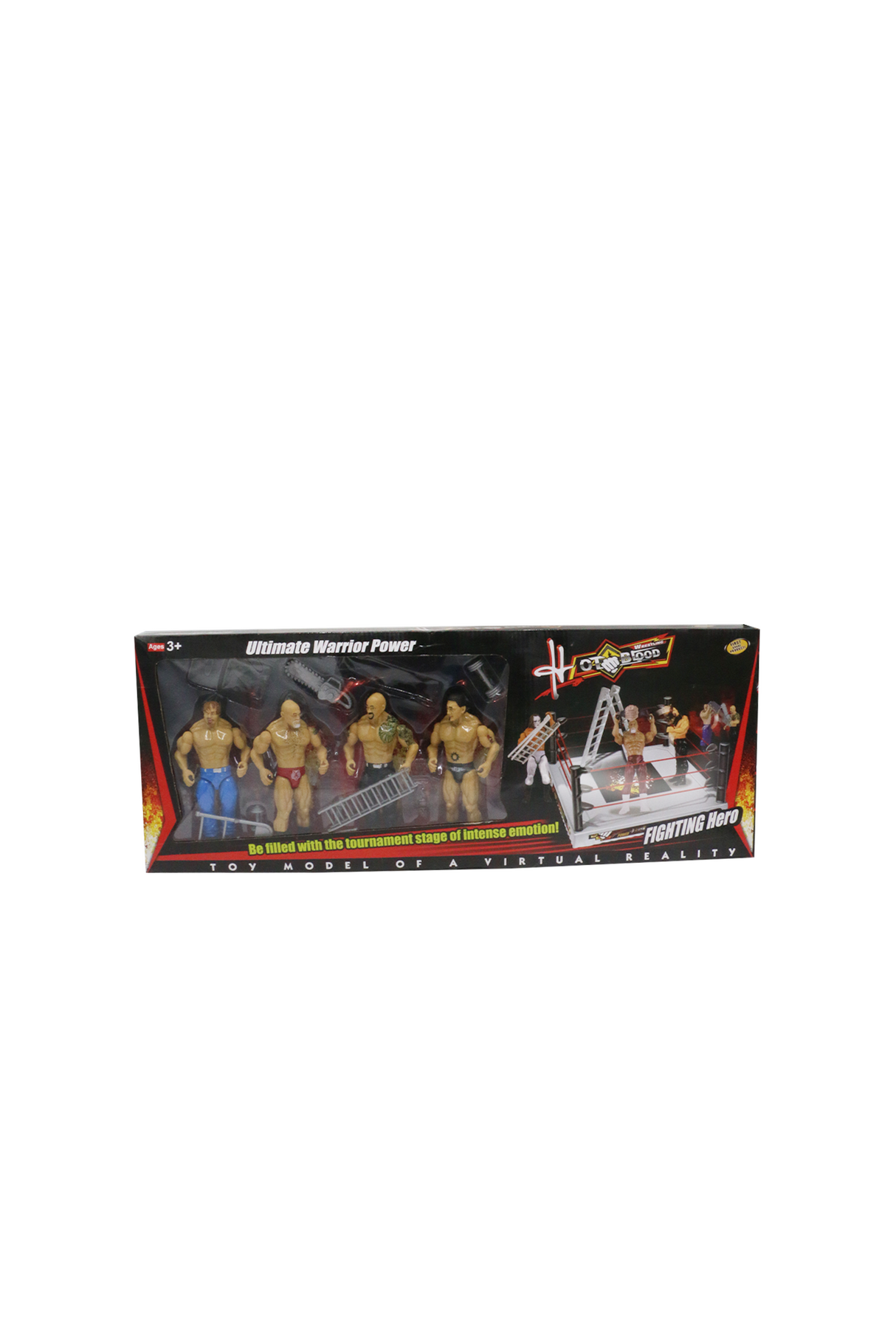 wrestler figure 4pc 2763