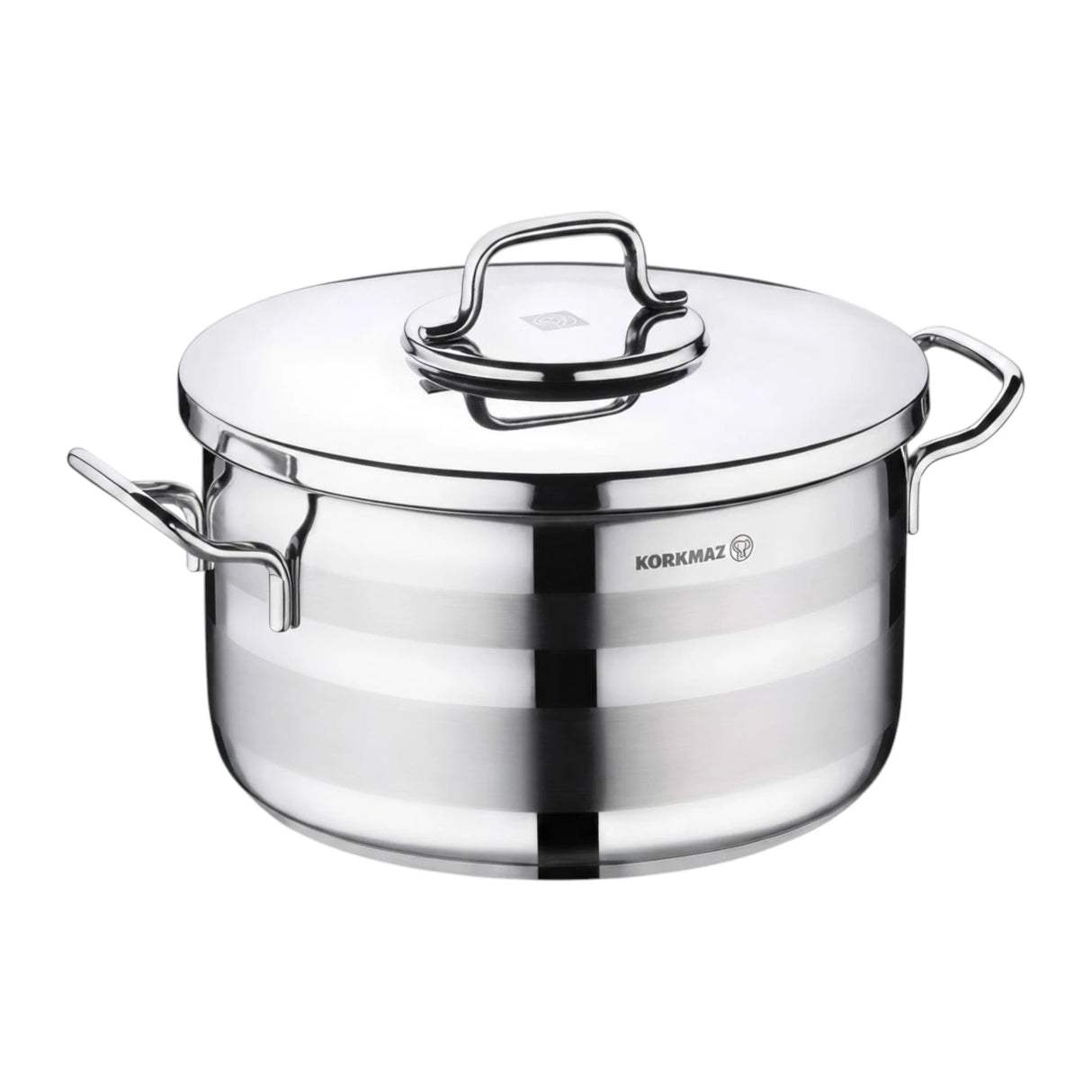 korkmaz ss casserole 15l induction base turkey a2029