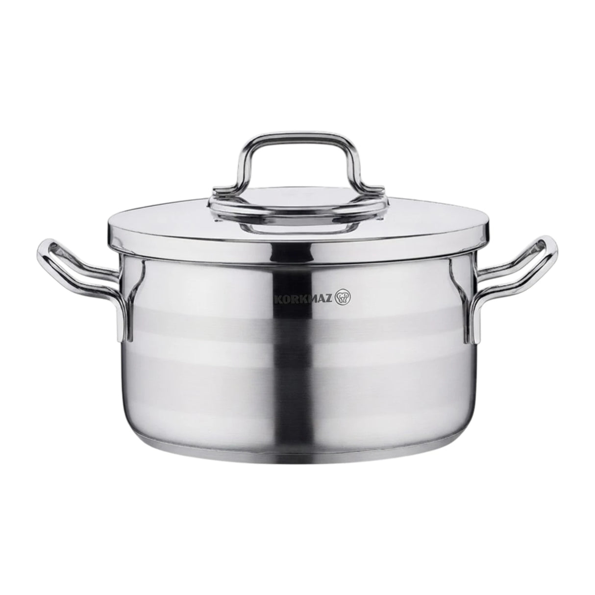 korkmaz ss casserole 25l induction base turkey a2040
